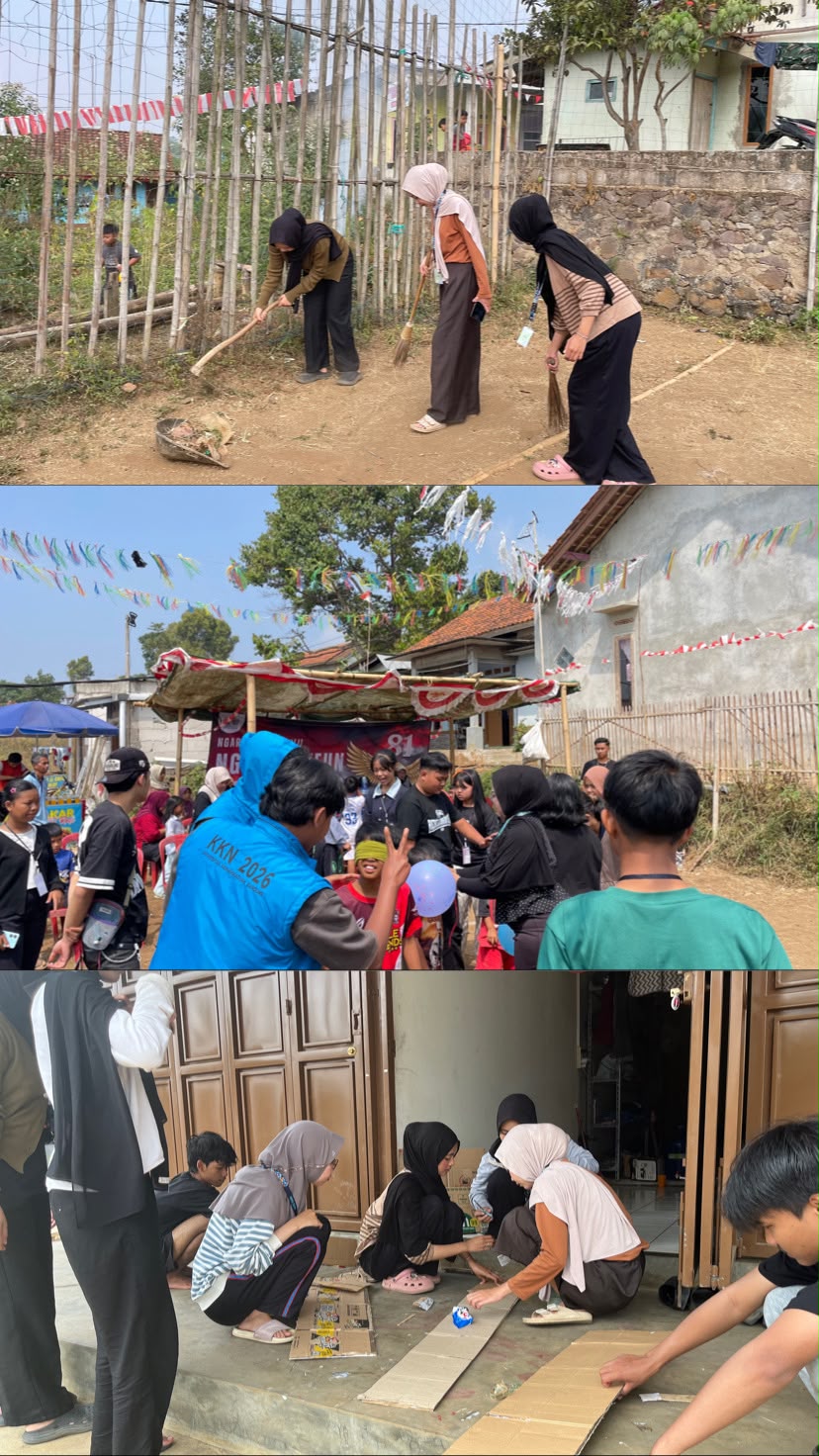 Kegiatan Kebersihan, Kemasyarakatan, dan Persiapan Program KKN
